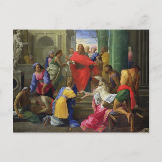 Miracles of St. Paul at Ephesus, 1693 Postcard (Front)