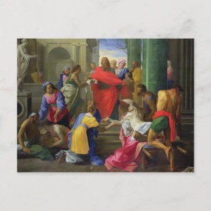Miracles of St. Paul at Ephesus, 1693 Postcard