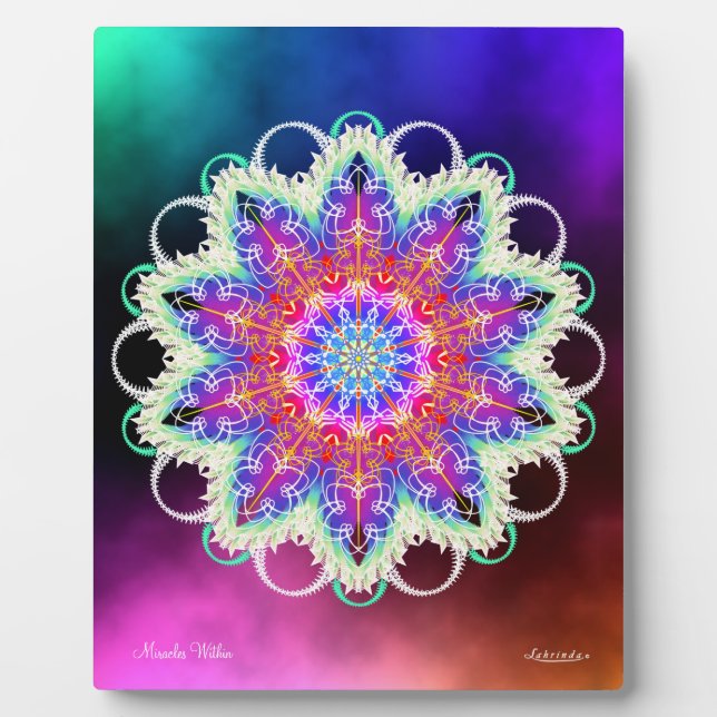 Miracles Within Plaque (Front)