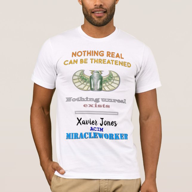Miracleworker custom men's t-shirt (Front)