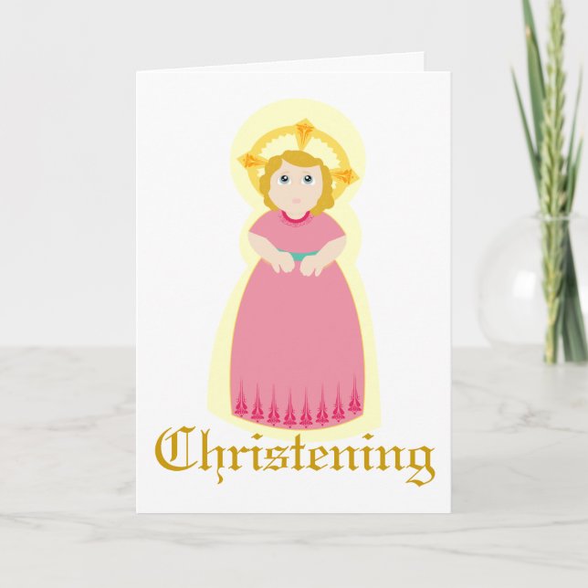 Miraculous Christening-Customize Card (Front)