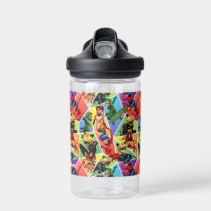 Miraculous Colourful Character Pattern Water Bottle