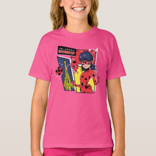 Miraculous Comic Ladybug Parisian Way T-Shirt