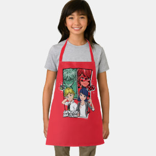 Miraculous Comic Marinette & Adrien True Colours Apron