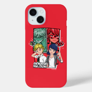Miraculous Comic Marinette & Adrien True Colours iPhone 15 Case