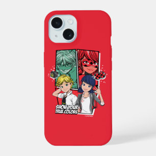 Miraculous Comic Marinette & Adrien True Colours iPhone 15 Case