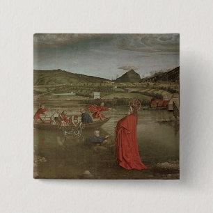 Miraculous Draught of Fishes 15 Cm Square Badge