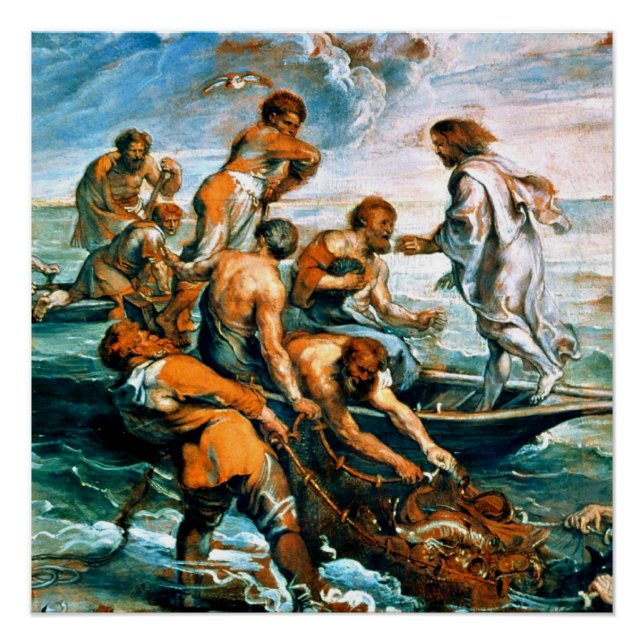 Miraculous Draught of Fishes Poster (Front)