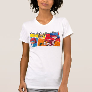 Miraculous Every Girl is a Super Hero T-Shirt