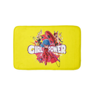 Miraculous Girl Power Bath Mat