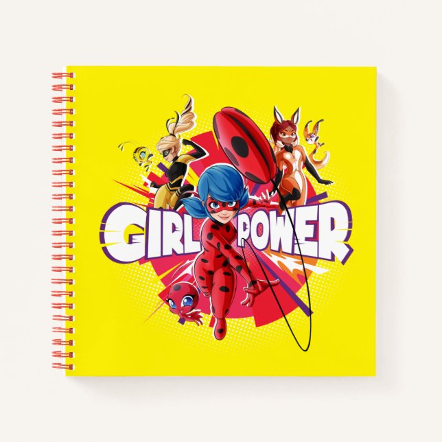 Miraculous Girl Power Notebook (Front)