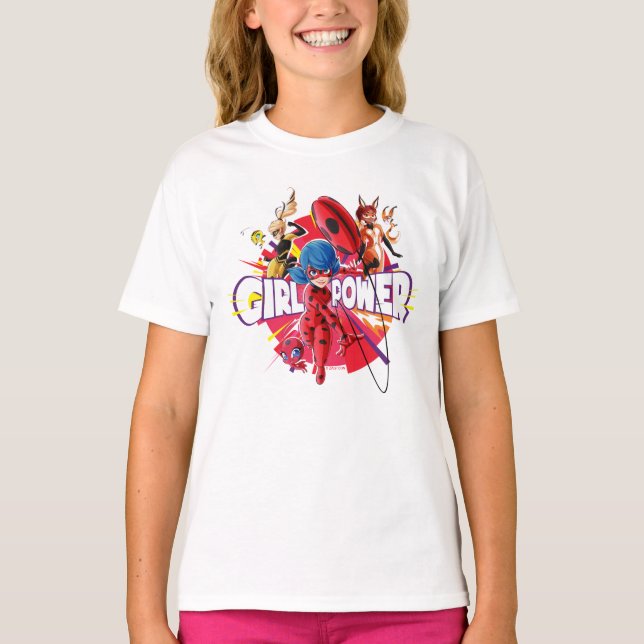 Miraculous Girl Power T-Shirt (Front)