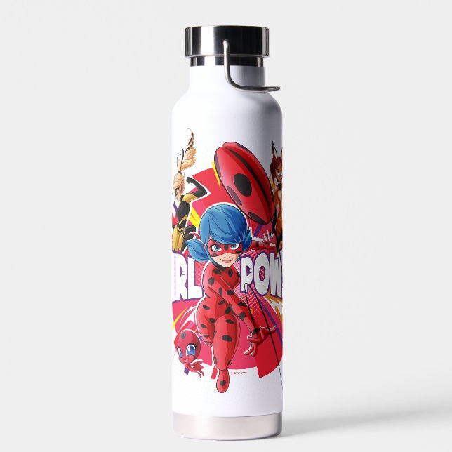 Miraculous Girl Power Water Bottle (Left)