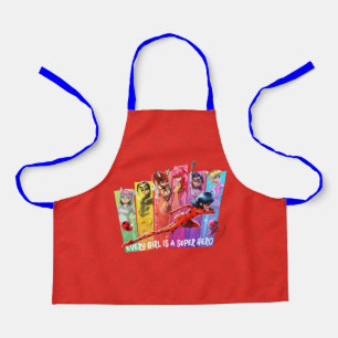 Miraculous Girls   Every Girl is a Super Hero Apron