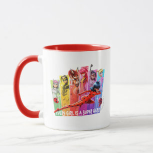Miraculous Girls   Every Girl is a Super Hero Mug