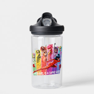 Miraculous Girls Every Girl is a Super Hero Water Bottle