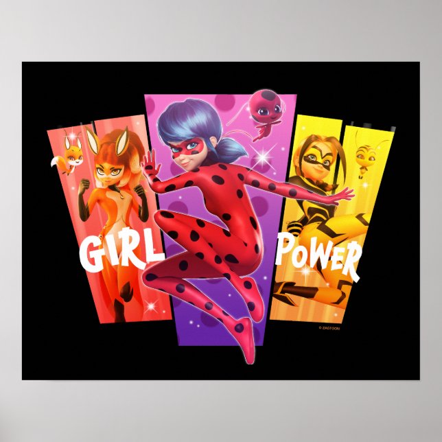 Miraculous Girls | Girl Power Poster (Front)