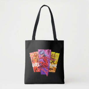 Miraculous Girls   Girl Power Tote Bag