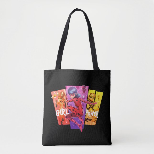 Miraculous Girls | Girl Power Tote Bag (Front)