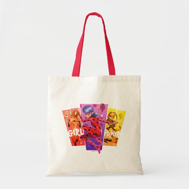 Miraculous Girls | Girl Power Tote Bag (Front)