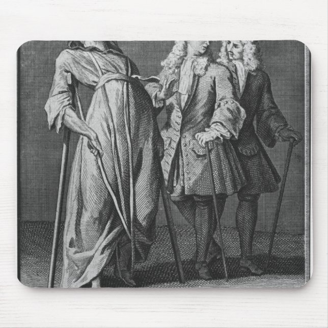 Miraculous healing of a paralytic mouse mat (Front)