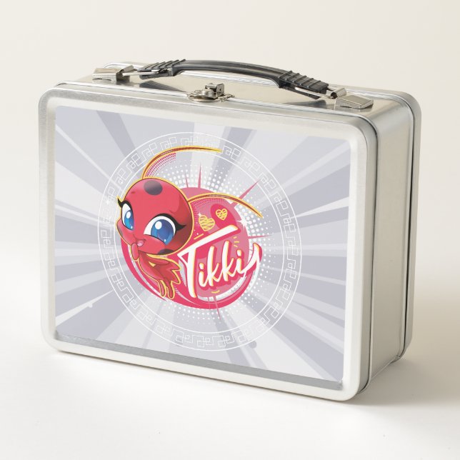 Miraculous Kwami Tikki Metal Lunch Box (Front)