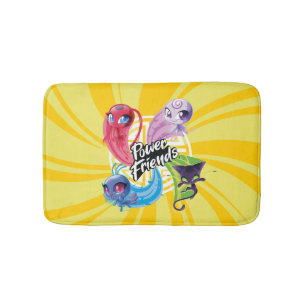 Miraculous Kwamis Power Friends Bath Mat
