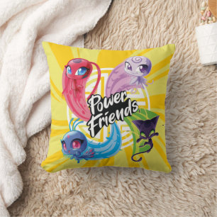 Miraculous Kwamis Power Friends Cushion