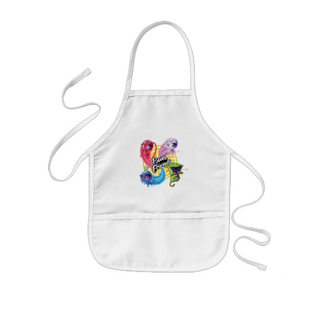 Miraculous Kwamis Power Friends Kids Apron (Front)