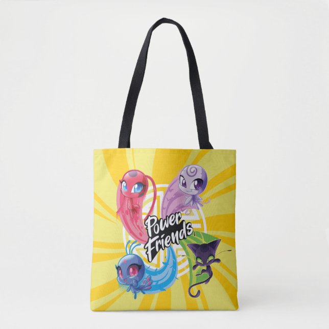 Miraculous Kwamis Power Friends Tote Bag (Front)