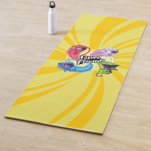 Miraculous Kwamis Power Friends Yoga Mat