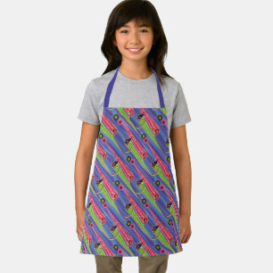Miraculous Kwamis Tikki & Plagg Pattern Apron