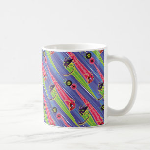Miraculous Kwamis Tikki & Plagg Pattern Coffee Mug
