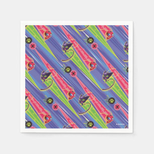 Miraculous Kwamis Tikki & Plagg Pattern Napkin