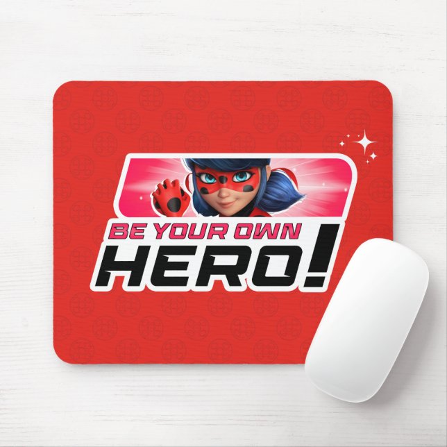 Miraculous Ladybug | Be Your Own Hero Mouse Mat (With Mouse)
