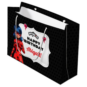 Miraculous Ladybug Birthday Large Gift Bag