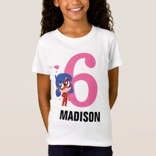 Miraculous Ladybug Chibi Birthday T-Shirt