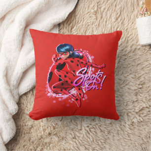 Miraculous Ladybug   Spots On Graphic Cushion