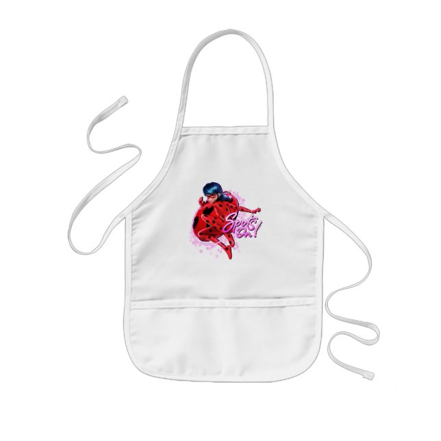 Miraculous Ladybug | Spots On Graphic Kids Apron (Front)