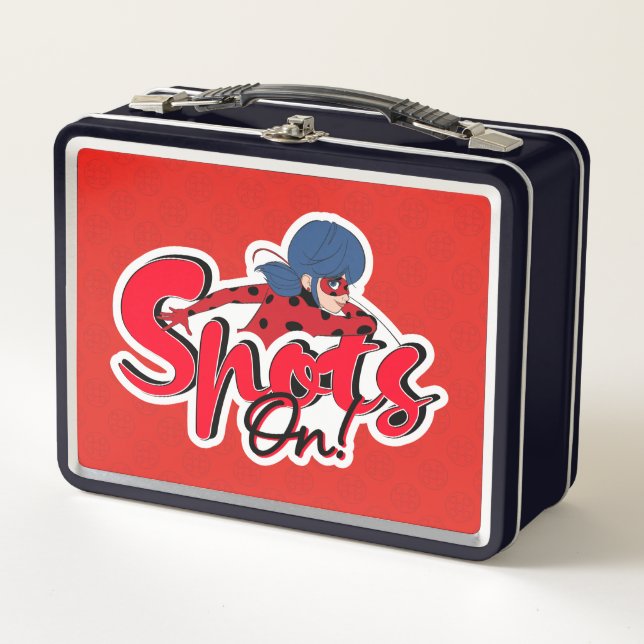 Miraculous Ladybug | Spots On Metal Lunch Box (Front)