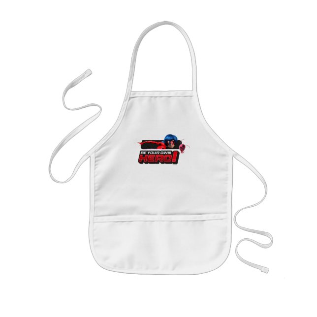 Miraculous Ladybug & Tikki | Be Your Own Hero! Kids Apron (Front)