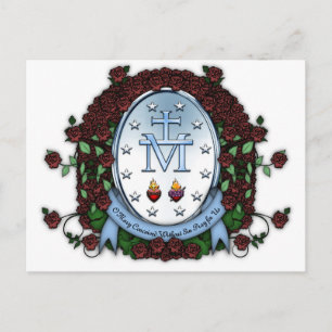 Miraculous Medal 2 Postcard