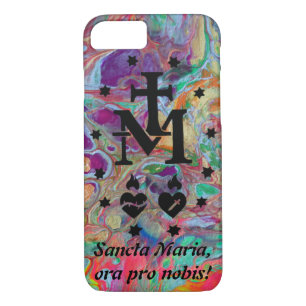 Miraculous Medal abstract iPhone 8/7 Case