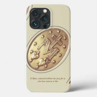 miraculous medal iPhone 13 pro case