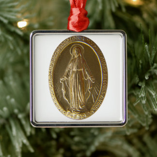 Miraculous Medal Ceramic Ornament