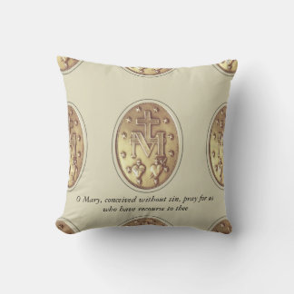miraculous medal cushion