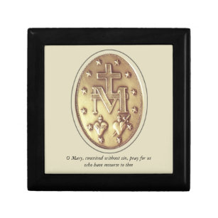 miraculous medal  gift box