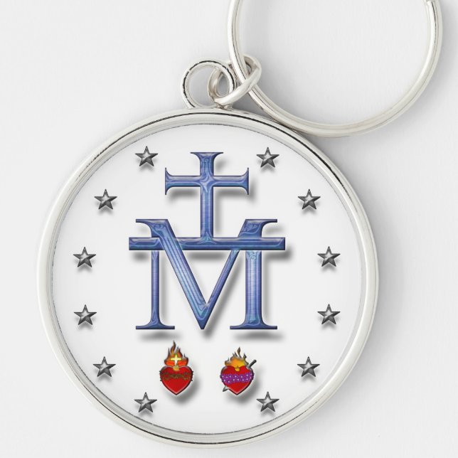 Miraculous Medal Key Ring (Front)