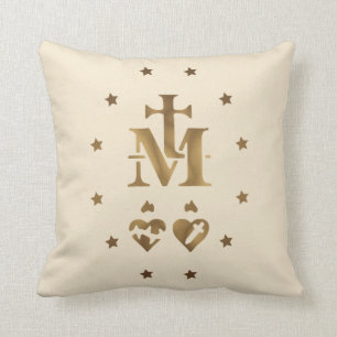 Miraculous Medal,  Medal of Our Lady of Grace    F Cushion