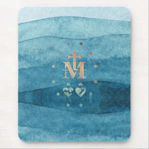 Miraculous Medal Our Lady of Grace   Mouse Mat